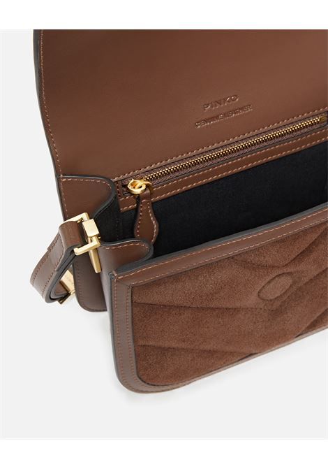love box bag mini suede PINKO | 104297 A2JHL74V